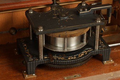 Lot 1023 - A LATE 19TH CENTURY “PENNY IN THE SLOT” UPRIGHT POLYPHON
