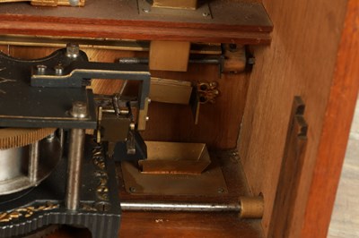 Lot 1023 - A LATE 19TH CENTURY “PENNY IN THE SLOT” UPRIGHT POLYPHON