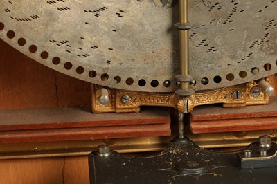Lot 1023 - A LATE 19TH CENTURY “PENNY IN THE SLOT” UPRIGHT POLYPHON
