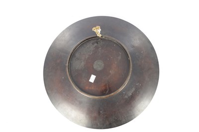 Lot 526 - A LARGE JAPANESE MEIJI PERIOD BRONZE CHARGER