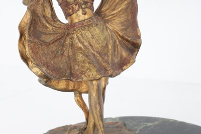 Lot 970 - FRANZ BERGMANN, A 19TH CENTURY AUSTRIAN COLD-PAINTED EROTIC FIGURAL BRONZE AND ANTICO VERDE MARBLE PIN TRAY