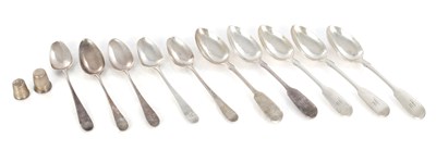 Lot 294 - A COLLECTION OF SILVER ITEMS