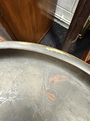 Lot 475 - A LARGE AND IMPRESSIVE PAIR OF JAPANESE MEIJI PERIOD BRONZE SECTIONAL VASES