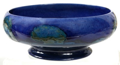 Lot 31 - W. MOORCROFT, A MOONLIT BLUE DESIGN BOWL...
