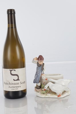 Lot 64 - A 19TH CENTURY MEISSEN PORCELAIN FIGURE GROUP