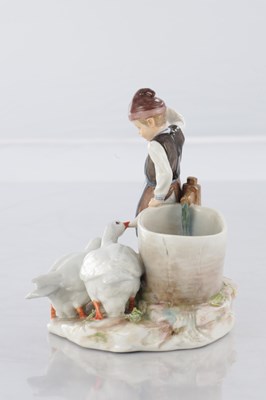 Lot 64 - A 19TH CENTURY MEISSEN PORCELAIN FIGURE GROUP