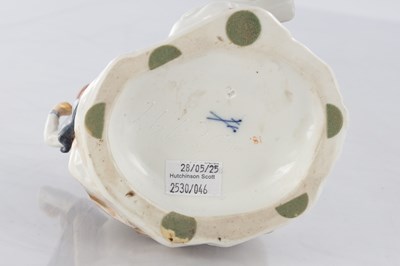 Lot 64 - A 19TH CENTURY MEISSEN PORCELAIN FIGURE GROUP