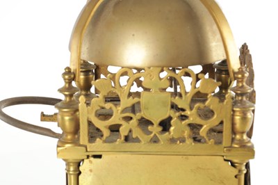 Lot 1499 - THOMAS BARRETT, LEWES. A 17TH CENTURY ENGLISH LANTERN CLOCK
