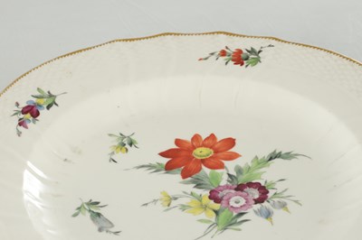 Lot 39 - FIVE 19TH CENTURY PORCELAIN COPENHAGEN CABINET PLATES
