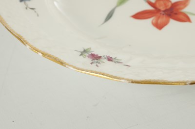 Lot 39 - FIVE 19TH CENTURY PORCELAIN COPENHAGEN CABINET PLATES