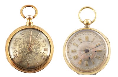 Lot 1277 - EDWARD MARTIN, LONDON. A GEORGE III GILT PAIR CASED VERGE POCKET WATCH