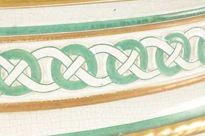 Lot 65 - A VICTORIAN MINTON STYLE ENGLISH CERAMIC FOOTBATH