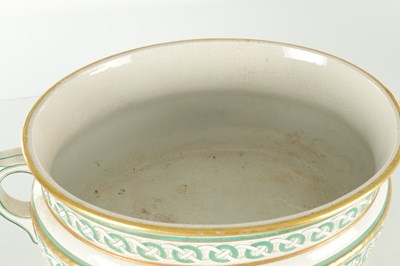 Lot 65 - A VICTORIAN MINTON STYLE ENGLISH CERAMIC FOOTBATH