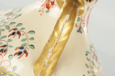 Lot 40 - A PAIR OF 19TH CENTURY COPELAND SPODE IMARI PATTERN CERAMIC ENGLISH BOTTLE VASES