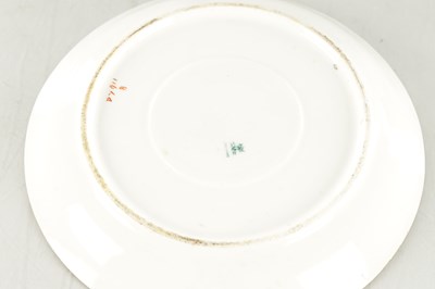 Lot 77 - A SET OF FIVE 19TH CENTURY ENGLISH COPELAND PORCELAIN COFFEE CUPS AND SAUCERS