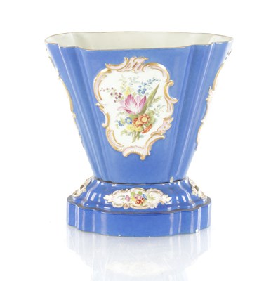 Lot 1667 - A 19TH CENTURY MEISSEN FLOWER VASE