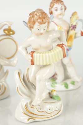 Lot 57 - A COLLECTION OF CONTINENTAL PORCELAIN FIGURES