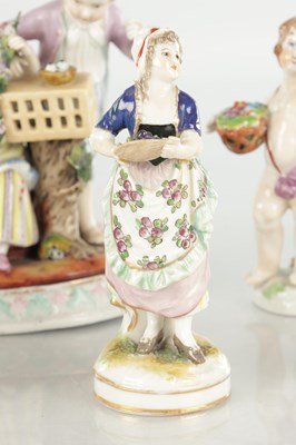 Lot 57 - A COLLECTION OF CONTINENTAL PORCELAIN FIGURES