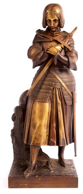 Lot 419 - A 19th Century Continental cast Bronze FIGURE...