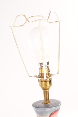 Lot 34 - A MOORCROFT 'BALLOON’ PATTERN TABLE LAMP