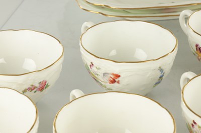 Lot 58 - A 19TH CENTURY TWELVE PEICE COALPORT TEA SERVICE