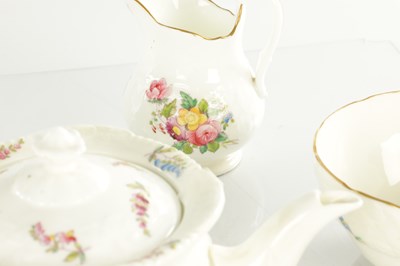 Lot 58 - A 19TH CENTURY TWELVE PEICE COALPORT TEA SERVICE