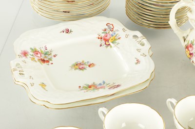 Lot 58 - A 19TH CENTURY TWELVE PEICE COALPORT TEA SERVICE