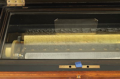 Lot 1044 - A RARE 19TH CENTURY SWISS MANDOLIN TWELVE AIR NICOLE FRERES MUSIC BOX