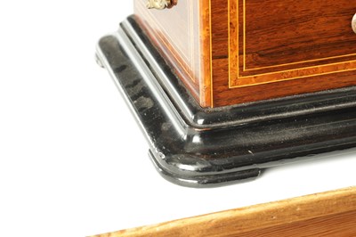 Lot 1044 - A RARE 19TH CENTURY SWISS MANDOLIN TWELVE AIR NICOLE FRERES MUSIC BOX