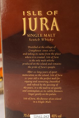 Lot 1013 - A COLLECTION SIX BOTTLES OF SINGLE MALT SCOTCH WHISKY