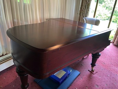 Lot 1040 - BLUTHNER ROSEWOOD GRAND PIANO CIRCA 1901