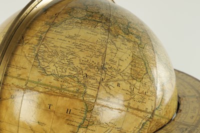 Lot 765 - A 19TH CENTURY S.S. EDKINS 12" LIBRARY GLOBE