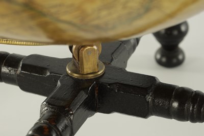 Lot 765 - A 19TH CENTURY S.S. EDKINS 12" LIBRARY GLOBE