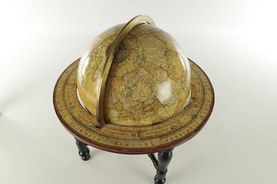 Lot 765 - A 19TH CENTURY S.S. EDKINS 12" LIBRARY GLOBE