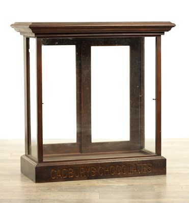 Lot 294 - A 20TH CENTURY CADBURY'S CHOCOLATES SHOP DISPLAY CABINET