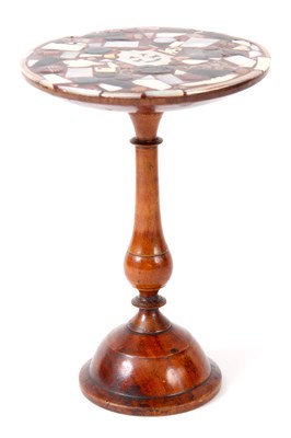 Lot 414 - AN UNUSUAL LATE 19TH CENTURY MOTHER OF PEARL...