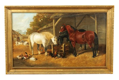 Lot 887 - HENRY CHARLES WOOLLETT (1826-1893). OIL ON CANVAS