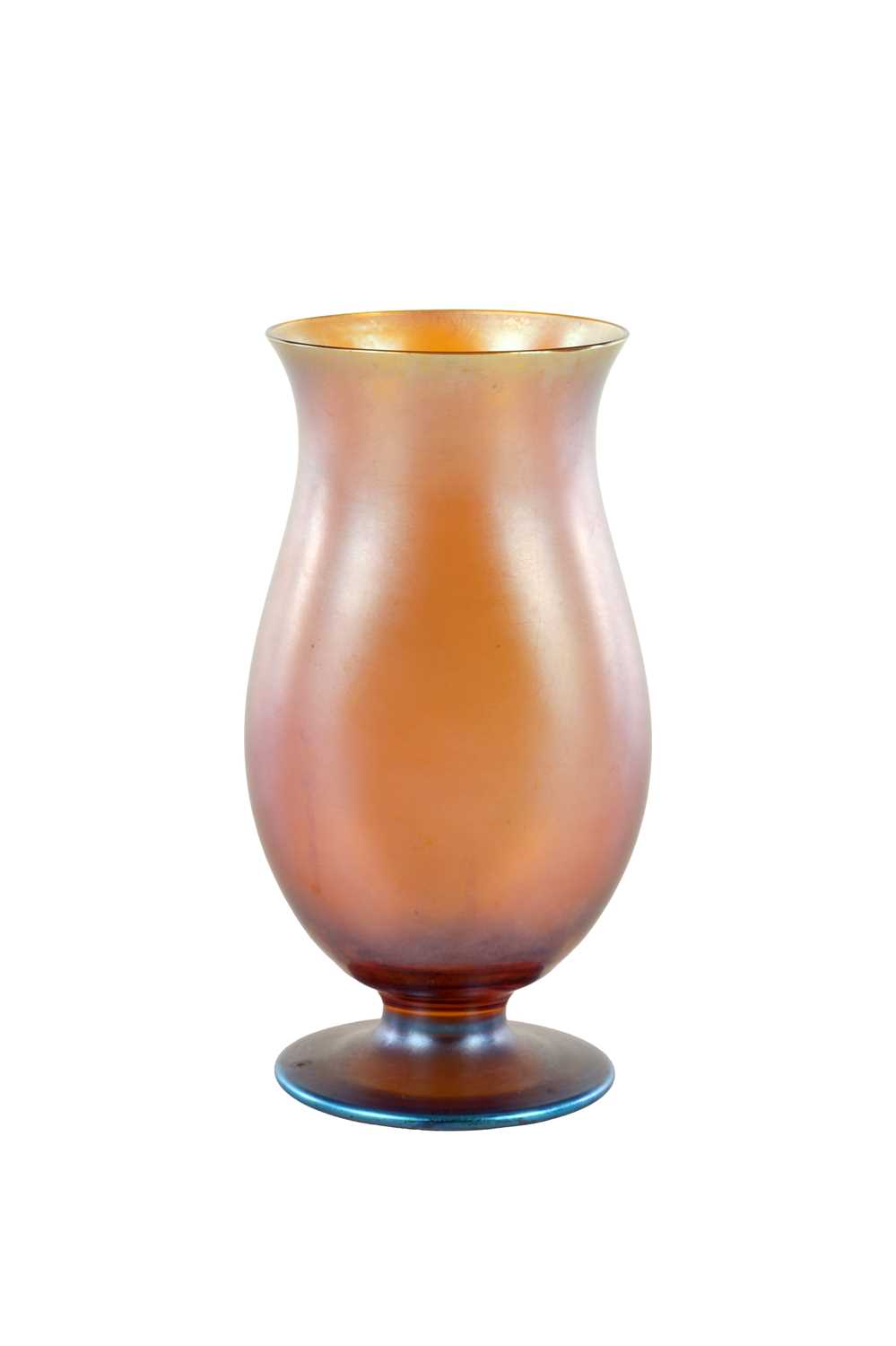 Lot 5 - A WMF 'MYRA KRISTALL' ART DECO GLASS VASE