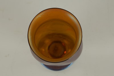 Lot 5 - A WMF 'MYRA KRISTALL' ART DECO GLASS VASE