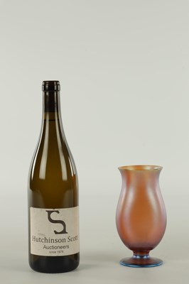 Lot 5 - A WMF 'MYRA KRISTALL' ART DECO GLASS VASE
