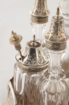 Lot 168 - SILVER CRUET