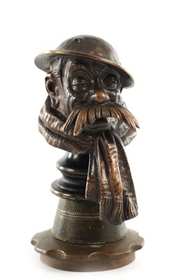Lot 626 - A BRONZE OF ‘OLD BILL’ MASCOT BY BRUCE BRAINSFATHER CIRCA 1919