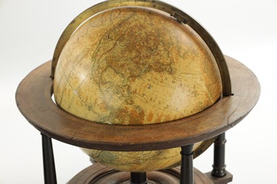 Lot 881 - A PAIR OF 18TH CENTURY AND LATER TERRESTRIAL AND CELESTIAL GLOBES ON GLOBES