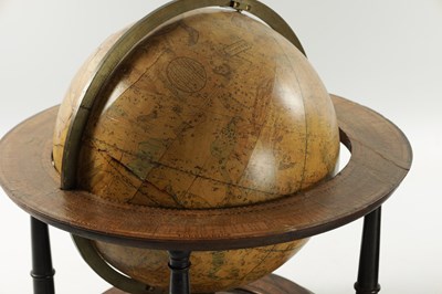 Lot 881 - A PAIR OF 18TH CENTURY AND LATER TERRESTRIAL AND CELESTIAL GLOBES ON GLOBES