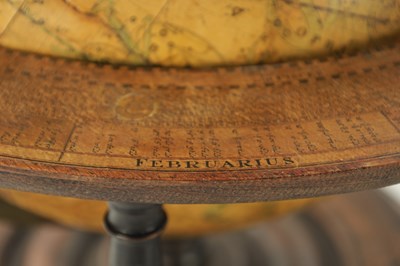 Lot 881 - A PAIR OF 18TH CENTURY AND LATER TERRESTRIAL AND CELESTIAL GLOBES ON GLOBES