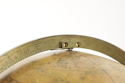 Lot 881 - A PAIR OF 18TH CENTURY AND LATER TERRESTRIAL AND CELESTIAL GLOBES ON GLOBES