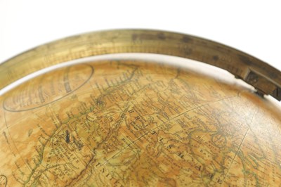 Lot 881 - A PAIR OF 18TH CENTURY AND LATER TERRESTRIAL AND CELESTIAL GLOBES ON GLOBES