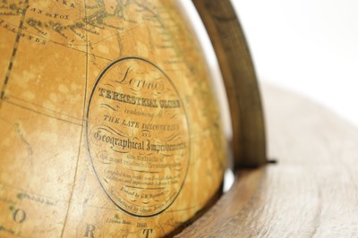 Lot 881 - A PAIR OF 18TH CENTURY AND LATER TERRESTRIAL AND CELESTIAL GLOBES ON GLOBES
