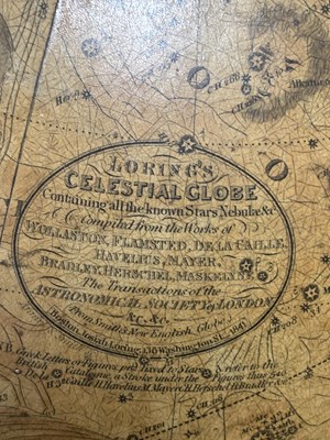 Lot 881 - A PAIR OF 18TH CENTURY AND LATER TERRESTRIAL AND CELESTIAL GLOBES ON GLOBES