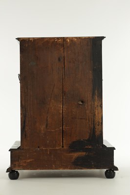 Lot 519 - A LATE 18TH CENTURY ITALIAN EBONISED TABLE CABINET